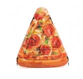 تشک بادی روی آب پیتزا